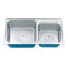 Chậu rửa bát inox 2 hố Gorlde GD-930 2 Chậu rửa bát inox 2 hố Gorlde GD-930