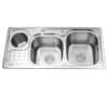 Chậu rửa bát inox 2 hố Gorlde GD-5403 1 Chậu rửa bát inox 2 hố Gorlde GD-5403