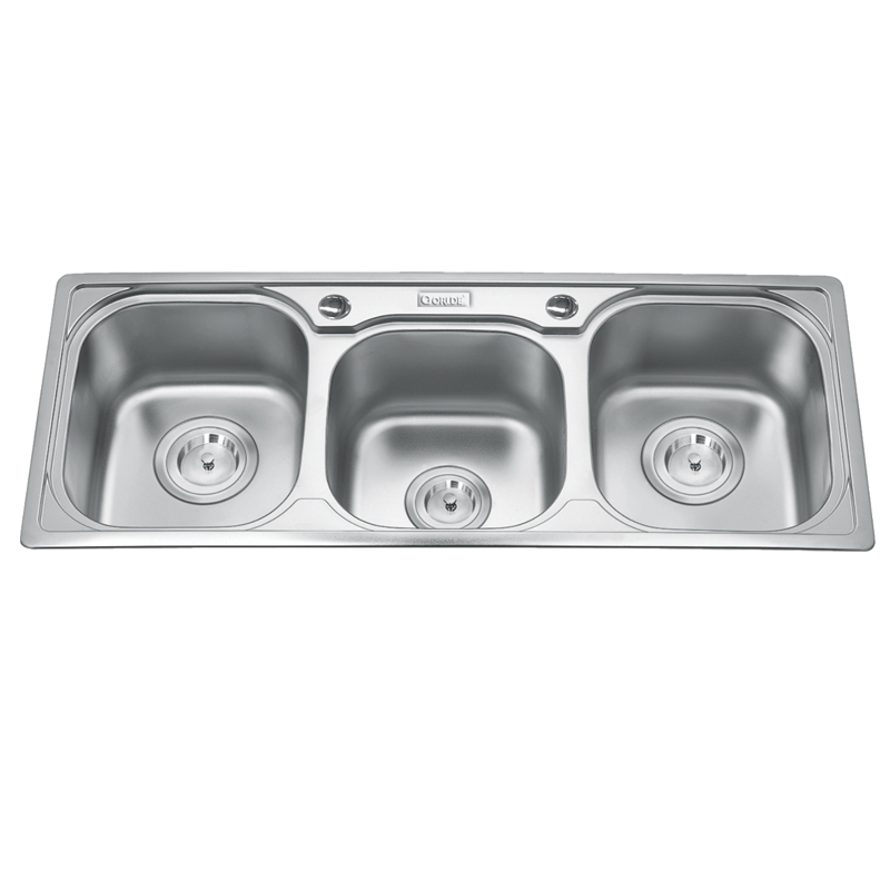 Chậu rửa bát inox 3 hố Gorlde GD-5631 3 Chậu rửa bát inox 3 hố Gorlde GD-5631