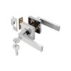 Bộ khóa tay nắm cửa đi dạng thẳng Hafele 499.63.972 1 Bộ khóa tay nắm cửa đi dạng thẳng Hafele 499.63.972