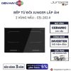 Bếp từ đôi Junger CEJ-202-II lắp âm 2 CEJ 202 II