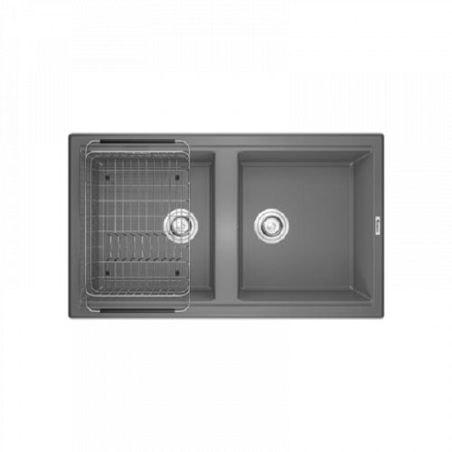 Chậu rửa bát Konox Granite Sink Phoenix Smart 860 Grey 8 Chậu rửa bát Konox Granite Sink Phoenix Smart 860 - Grey