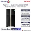 Tủ lạnh 4 cánh Inverter 509 lít Hitachi FW650PGV8 GBK 2 FW650PGV8GBK
