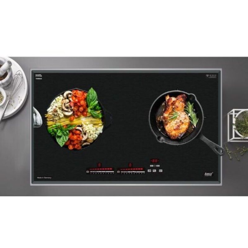 Bếp từ đôi Lorca LCI 809 Pro lắp âm 4 Ảnh bếp từ đôi Lorca LCI 809 Pro lắp âm