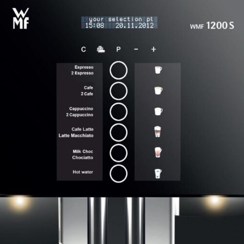 Máy pha cafe chuyên nghiệp WMF 1200 S 7 Bảng điều khiển máy pha cafe chuyên nghiệp WMF 1200 S