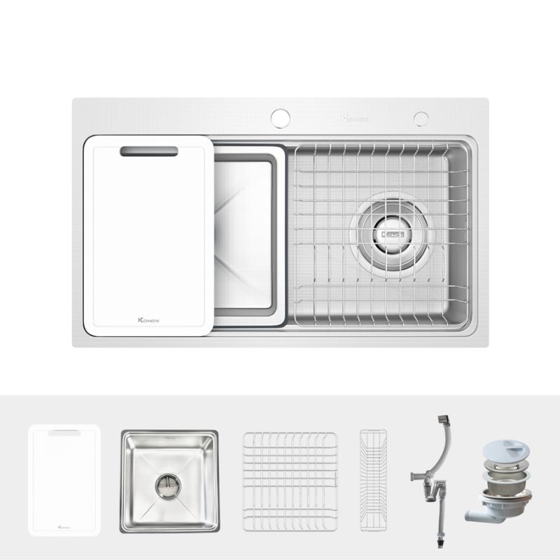 Chậu rửa bát inox 1 hố Konox Workstation Sink KN8048TS Dekor 6 Phụ kiện chậu rửa bát inox 1 hố Konox Workstation Sink KN8048TS Dekor