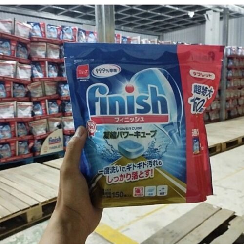 Viên rửa bát Finish Nhật túi 150 viên 11 Ảnh thực tế viên rửa bát Finish Nhật túi 150 viên