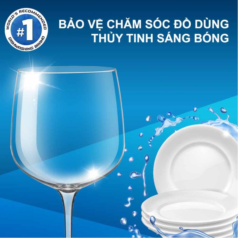 Viên rửa bát Finish Quantum All In One túi 21 viên 6 Ảnh viên rửa bát Finish Quantum All In One túi 21 viên