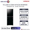 Tủ Lạnh 6 cánh Multi door Inverter 615 Lít Hitachi R-WX620KV XK 2 WX620KV XK