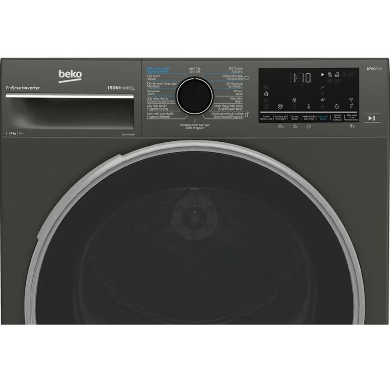 Máy Sấy Bơm Nhiệt Beko Inverter 10 Kg B5T4429WM 4 Bảng điều khiển máy Sấy Bơm Nhiệt Beko Inverter 10 Kg B5T4429WM