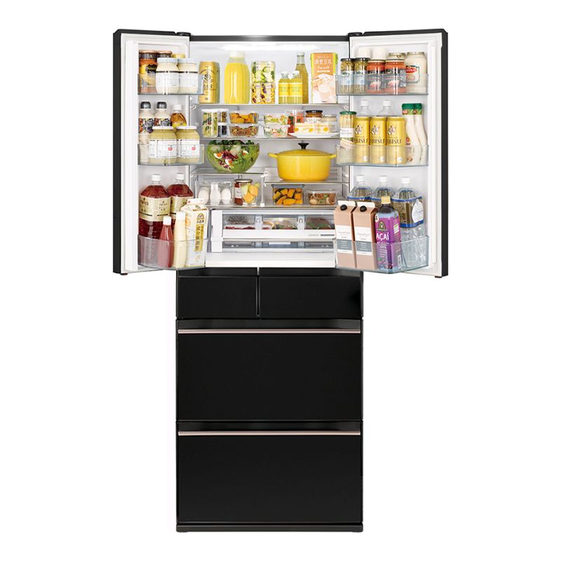 Tủ Lạnh 6 cánh Multi door Inverter 520 Lít Hitachi R-HW540RV XK 4 Hình ảnh tủ Lạnh 6 cánh Multi door Inverter 520 Lít Hitachi R-HW540RV XK
