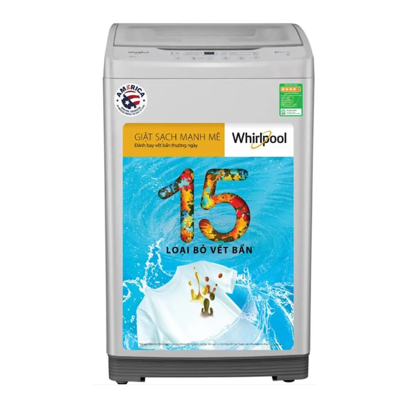 Máy Giặt Whirlpool 8.5 Kg VWVC8502FS cửa trên 3 Máy Giặt Whirlpool 8.5 Kg VWVC8502FS cửa trên