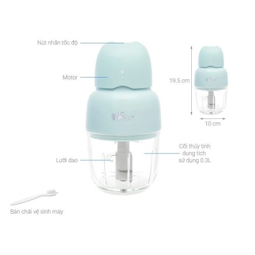 Máy xay thực phẩm Bear QSJ-B01P1 4 Ảnh máy xay thực phẩm Bear QSJ-B01P1