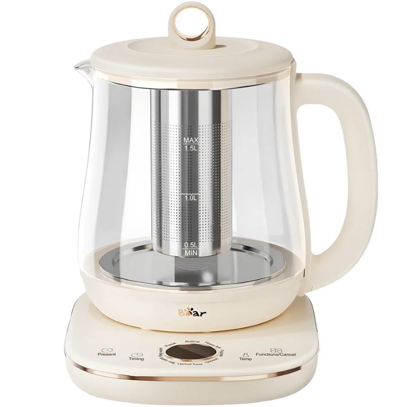 Bình Nấu Trà Đa Năng Bear YSH-E15M1 1.5 Lít 3 Bình Nấu Trà Đa Năng Bear YSH-E15M1 1.5 Lít