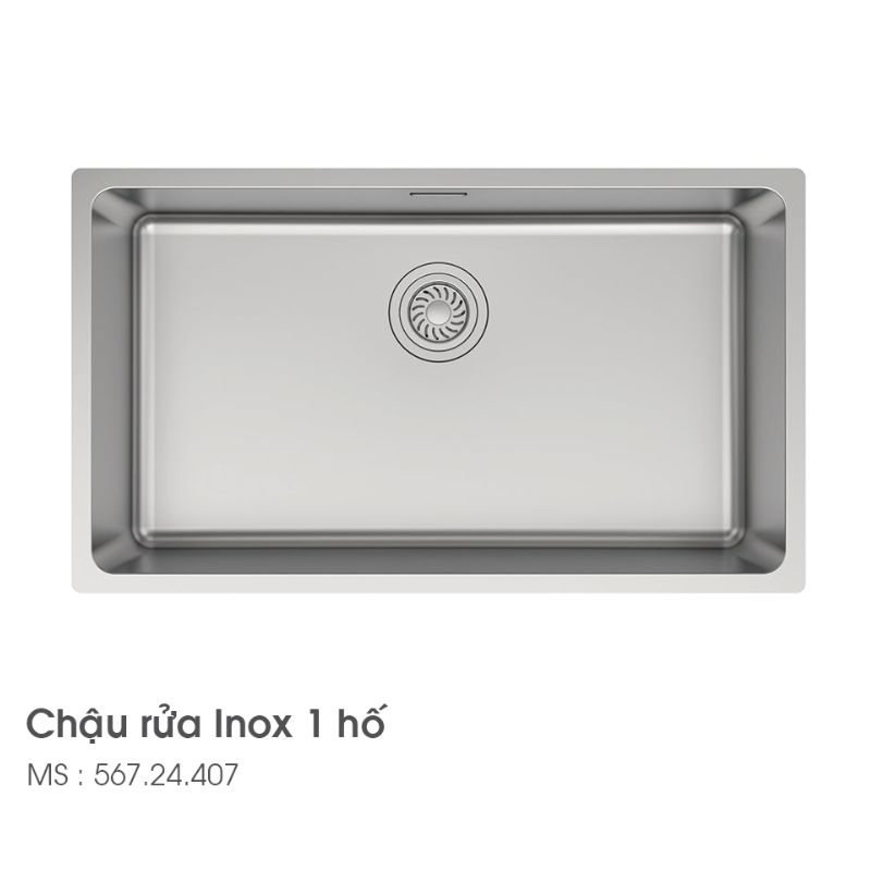 Chậu rửa bát Hafele HS24-SSN1S-760 567.24.407 3 Chậu rửa bát Hafele HS24-SSN1S-760 567.24.407