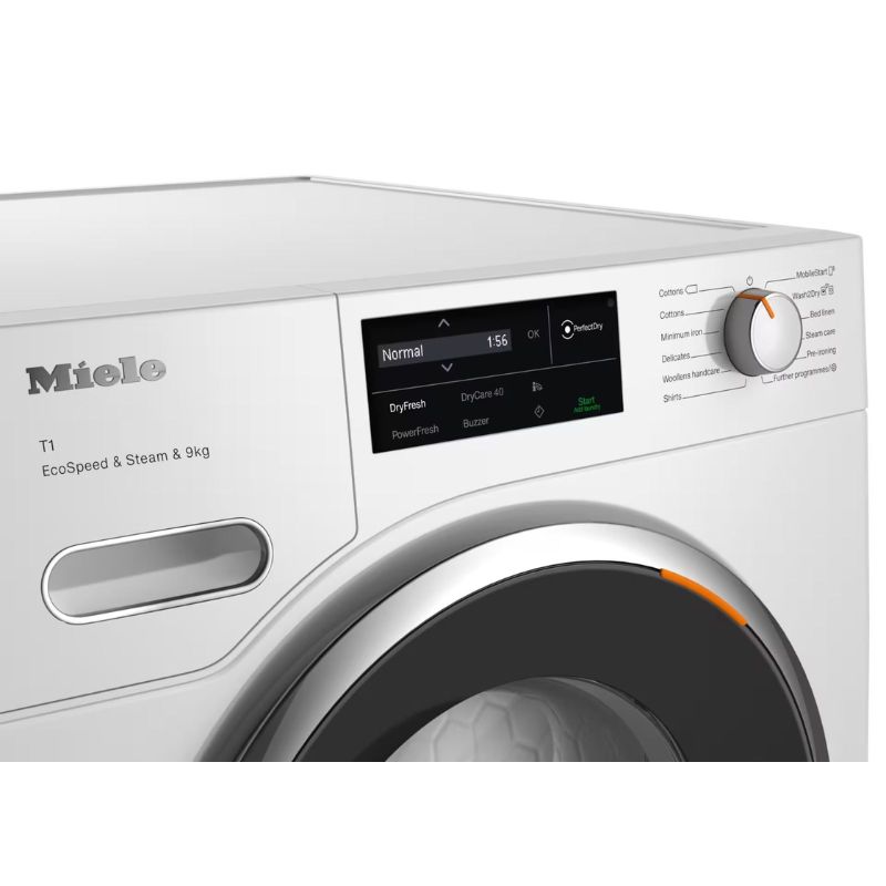 Máy sấy bơm nhiệt Miele TWL780WP 4 Điều khiển máy sấy bơm nhiệt Miele TWL780WP