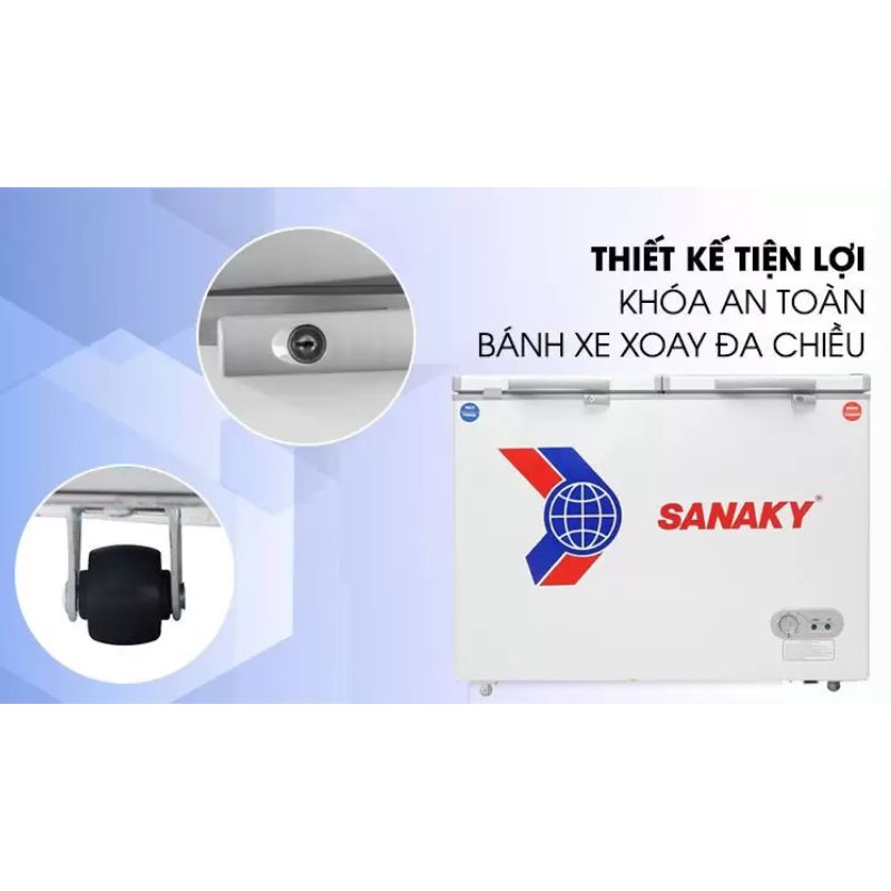 Tủ Đông SANAKY VH365W2 4 Ảnh Tủ Đông SANAKY VH365W2