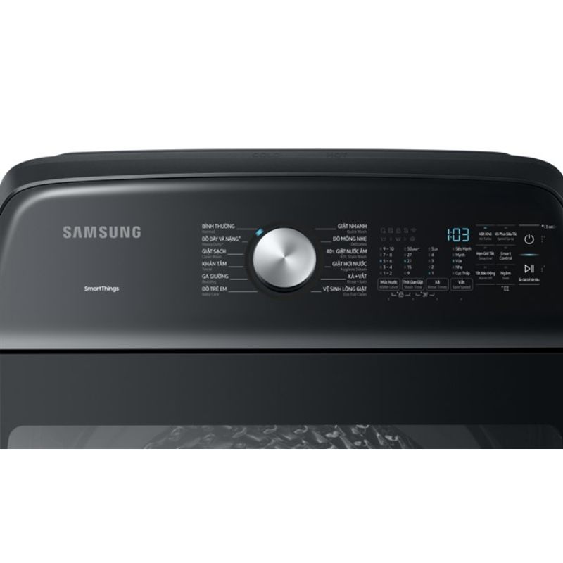 Máy giặt Samsung Inverter 23 kg WA23A8377GV/SV 5 Bảng điều khiển máy giặt Samsung Inverter 23 kg WA23A8377GV/SV