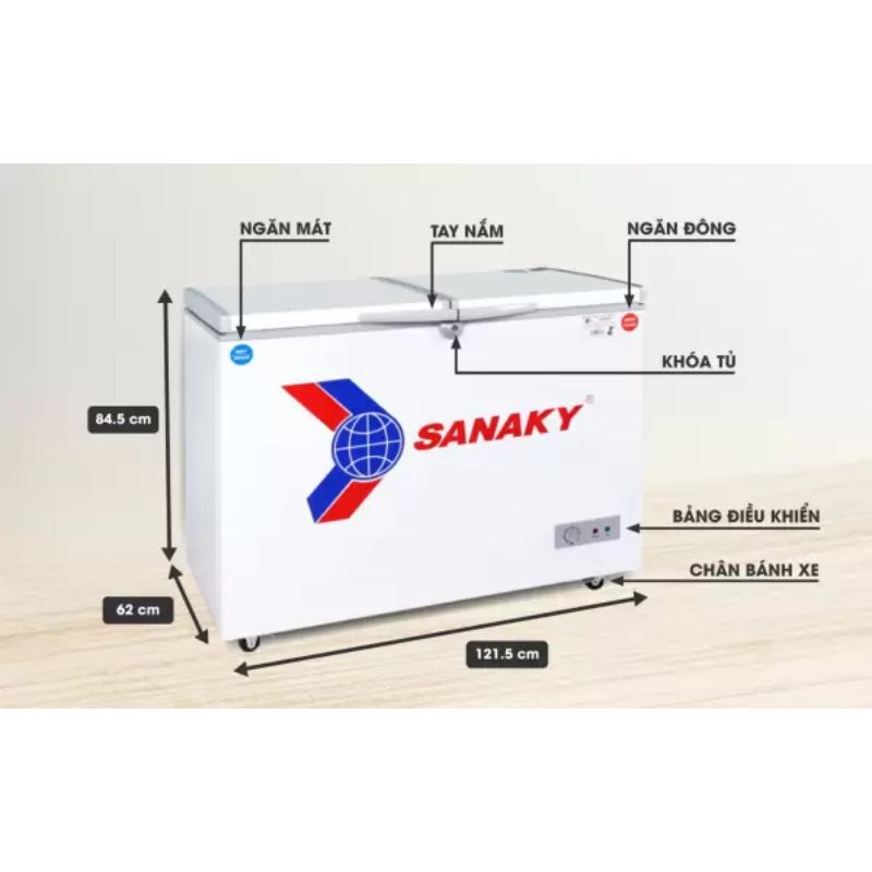 Tủ Đông SANAKY VH365W2 6 Hình Ảnh Tủ Đông SANAKY VH365W2
