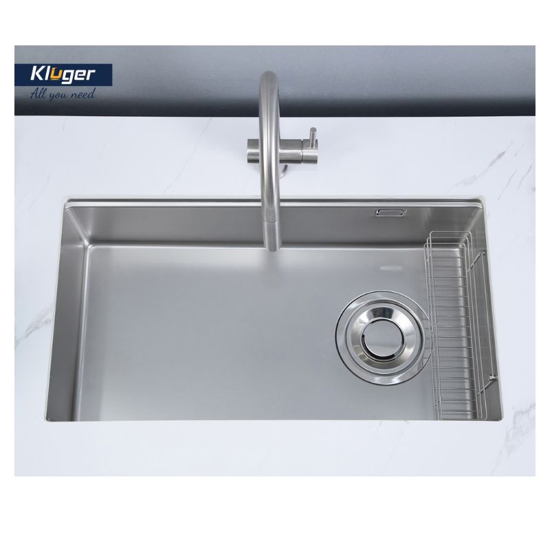 Chậu rửa bát Kluger KY8045SL Basic 6 Ảnh lăps đặt Kluger KY8045SL Basic