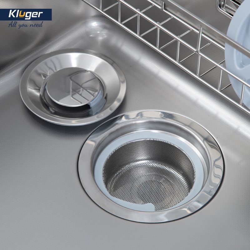 Chậu rửa bát Kluger KH8048FS – S80 7 Ảnh nắp thoát nước Kluger KH8048FS – S80