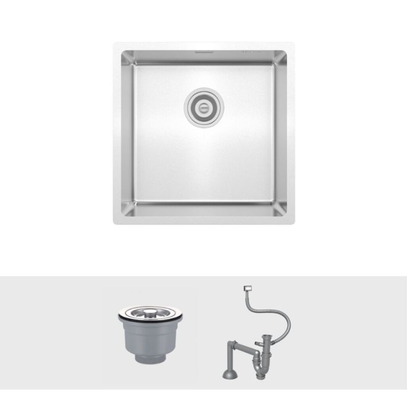 Chậu rửa bát Konox Tari 400SM 5 Chậu rửa bát Konox Tari 400SM - Ảnh 3