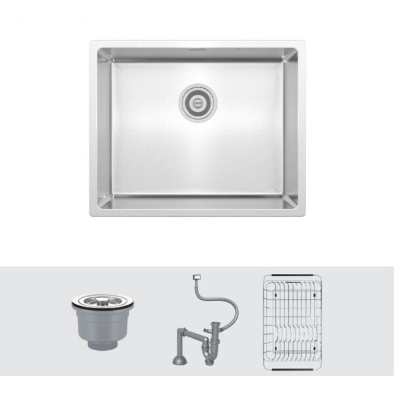 Chậu rửa bát Konox Tari 500SM 5 Chậu rửa bát Konox Tari 500SM - Ảnh 3
