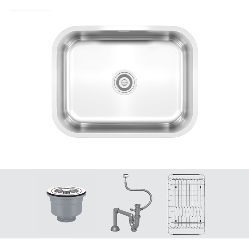 Chậu rửa bát Konox Tari 5744SM 5 Chậu rửa bát Konox Tari 5744SM - Ảnh 3