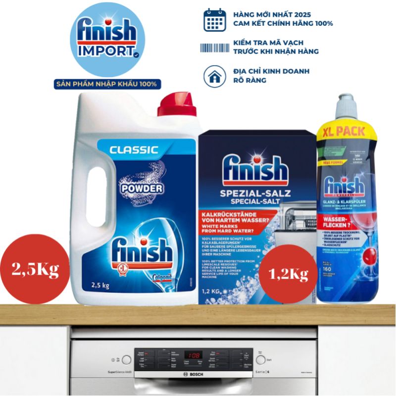 Bột Finish can 2,5kg 4 Bột Finish can 2,5kg