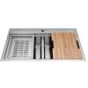 Chậu rửa bát Malloca Slide MS862 2 Chậu rửa bát Malloca MS 862