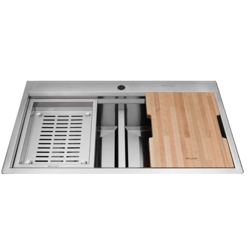 Chậu rửa bát Malloca Slide MS862 3 Chậu rửa bát Malloca MS 862