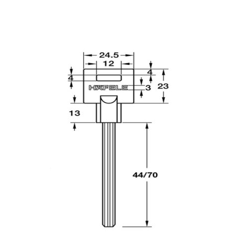 kich thuoc chot an toan cho cua toi da 45mm hafele 911.62.389