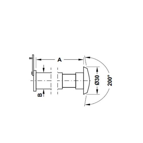 Mắt thần Hafele 959.00.094 5 size mat than hafele 959 00 094