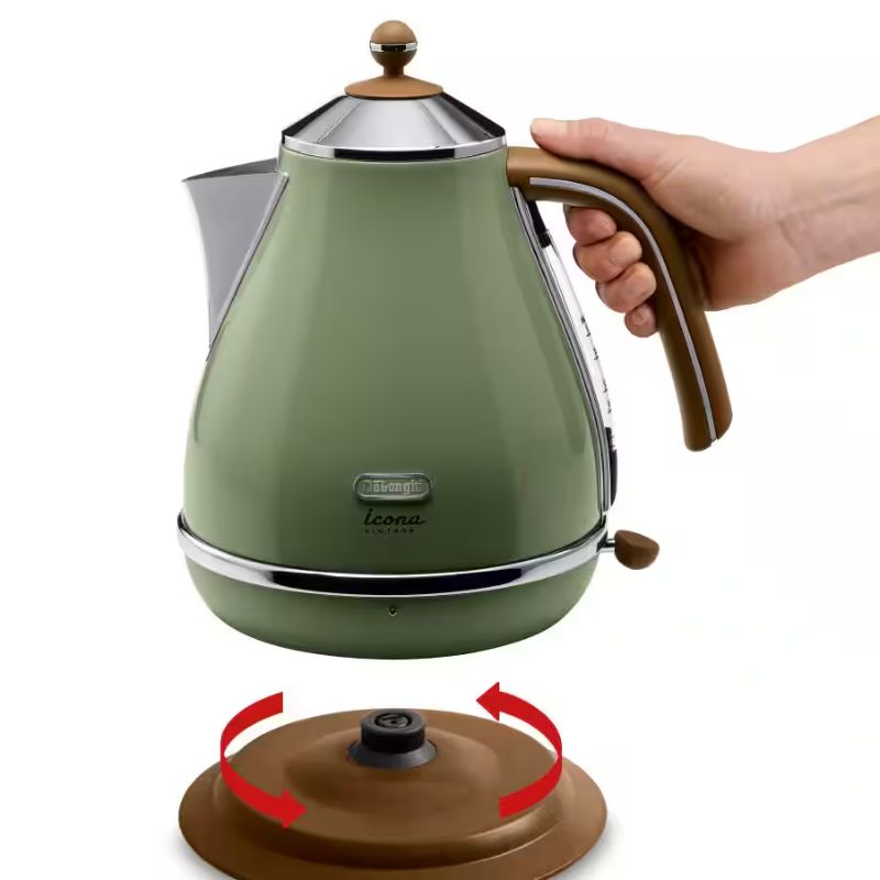 Ấm đun nước Delonghi KBOV2001.GR 4 Ảnh Ấm đun nước Delonghi KBOV2001.GR
