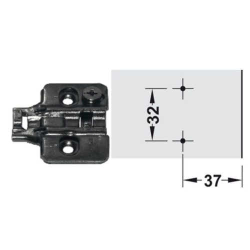 Bản lề trùm ngoài Metalla SM Hafele 315.20.750 6 Ảnh Bản lề trùm ngoài Metalla SM Hafele 315.20.750