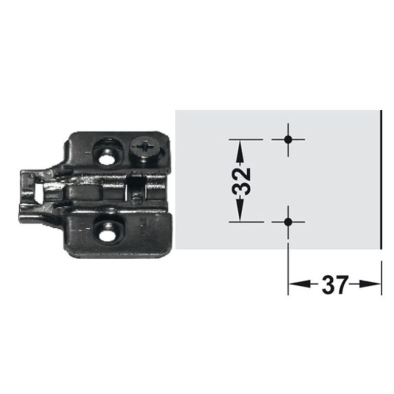 Bản lề trùm ngoài Metalla SM Hafele 315.20.750 4 Ảnh Bản lề trùm ngoài Metalla SM Hafele 315.20.750