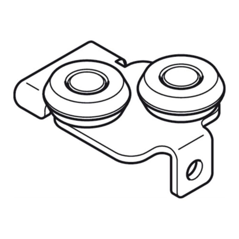 Aluflex 80 bánh xe dẫn đường Hafele 403.50.971 4 Kích thước Aluflex 80 bánh xe dẫn đường Hafele 403.50.971