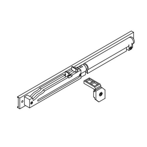 Thanh giảm chấn và tự đóng cho cửa nặng 35kg 403.50.999 5 Kích thước Thanh giảm chấn và tự đóng cho cửa nặng 35kg 403.50.999