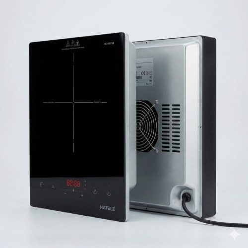 Bếp từ Hafele 536.61.810 9 Mặt bên bếp từ Hafele 536.61.810