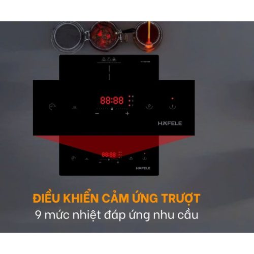 Bếp từ Hafele 536.61.810 11 Điều khiển bếp từ Hafele 536.61.810