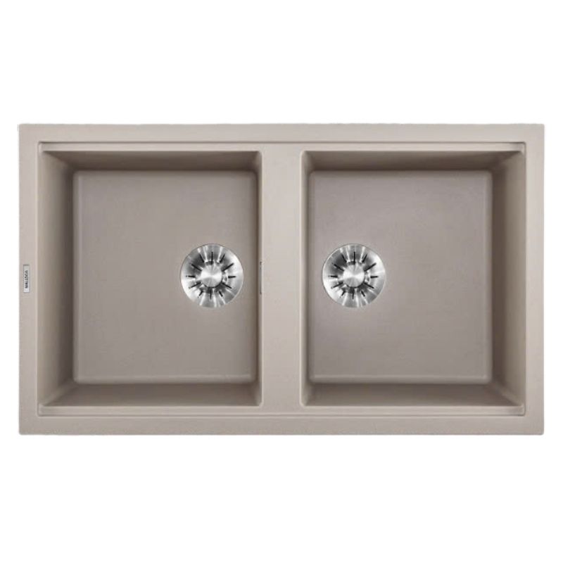 Chậu rửa chén Malloca Champagne K45095 3 Chậu rửa chén Malloca Champagne K45095