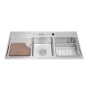Chậu rửa chén Malloca MS8816N 2 chau rua chen malloca ms8816n