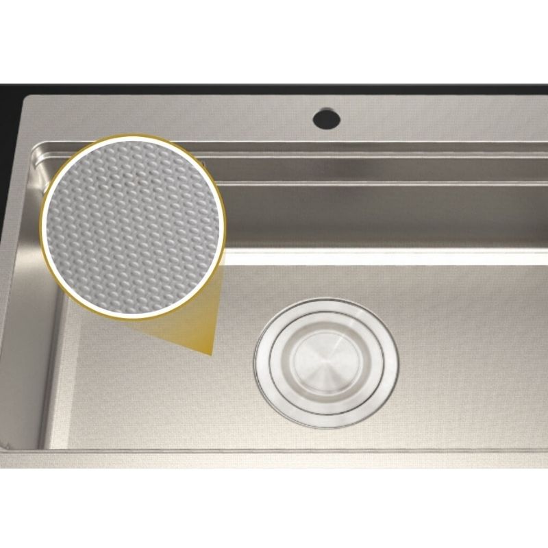 Chậu rửa chén Malloca MS7650LINEN 4 Chậu rửa chén Malloca MS7650LINEN - Ảnh 2