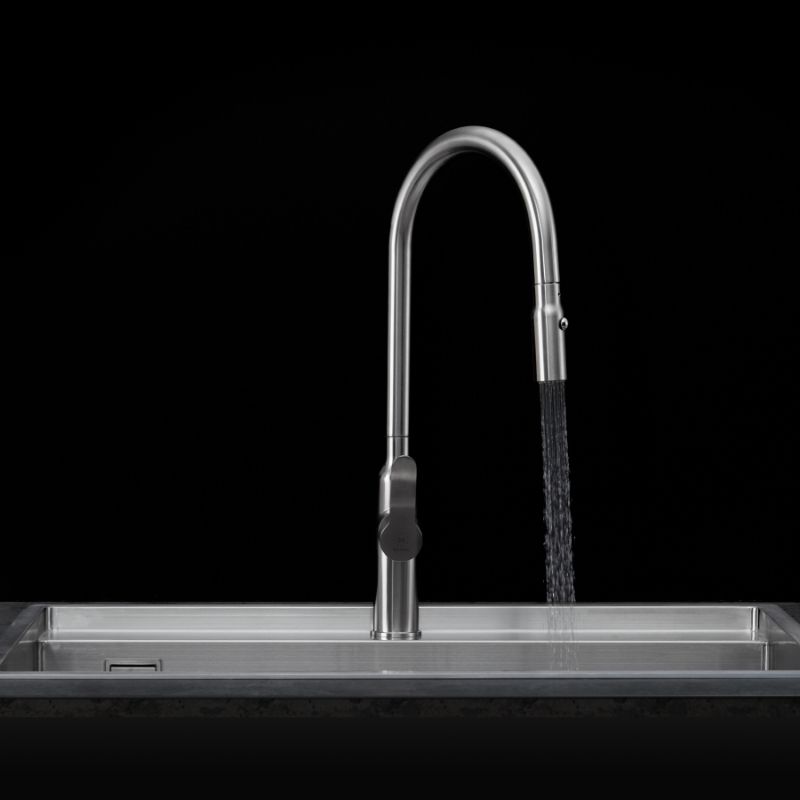 Vòi rửa chén Malloca K046SS 4 Vòi rửa chén Malloca K046SS - Ảnh 2