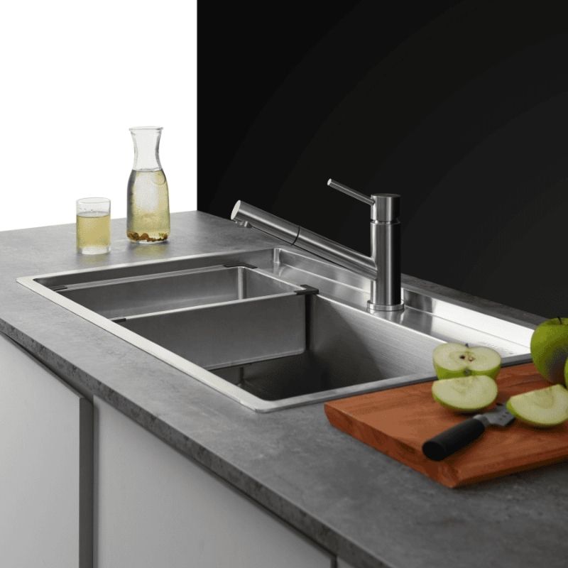 Vòi rửa chén Malloca K110SS 5 Vòi rửa chén Malloca K110SS - Ảnh 3