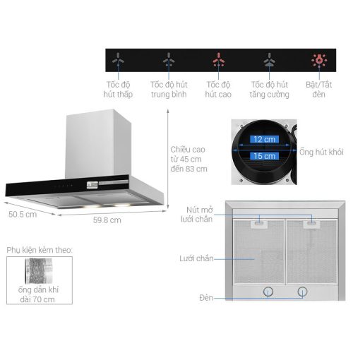 Máy hút mùi Bosch DWB67BK61T 11 kich thuoc may hut mui ap tuong bosch dwb67bk61t
