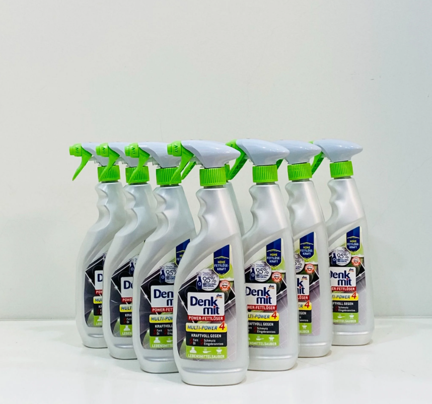 Xịt vệ sinh dầu mỡ nhà bếp Denkmit Fett Chai 750 ml 6 Xịt vệ sinh dầu mỡ nhà bếp Denkmit Fett Chai 750 ml - Ảnh 4