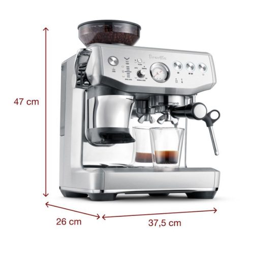 Máy pha cà phê Breville BES876BSSBNA1 8 Kích thước Máy pha cà phê Breville BES876BSSBNA1