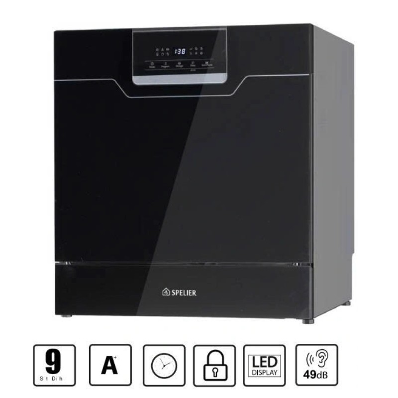 Máy rửa bát SPELIER SMS 09 DW-01X 3 Máy rửa bát SPELIER SMS 09 DW-01X