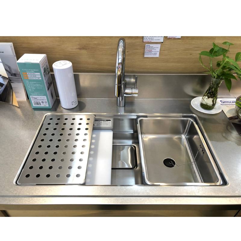 Chậu rửa chén Shigeru LEJSM-K 3F FS 6 Chậu rửa chén Shigeru LEJSM-K 3F FS - Ảnh 4